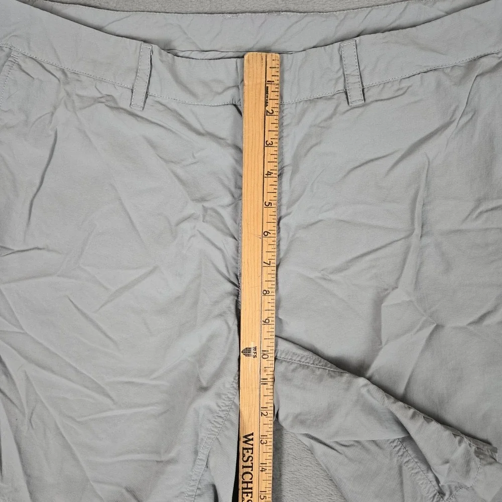 The‎ North Face Shorts Mens 40 Flashdry Hiking Outdoor Ripstop Pockets Gray EUC